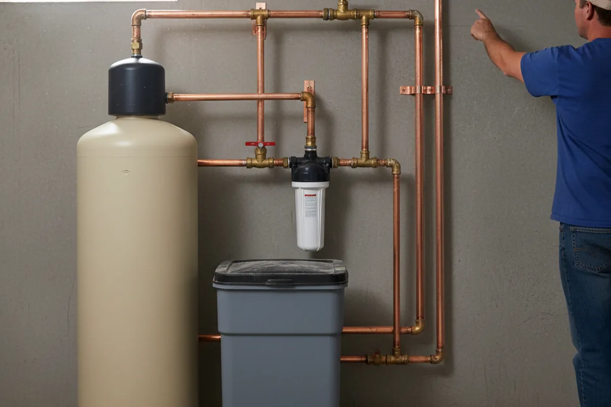 Whole-house water treatment system installed in Crown Point